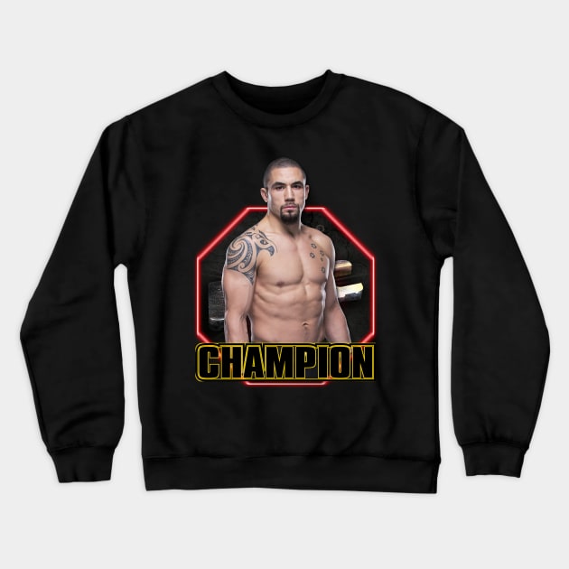 Robert Whittaker | UFC Fighter | 12 Crewneck Sweatshirt by Semenov